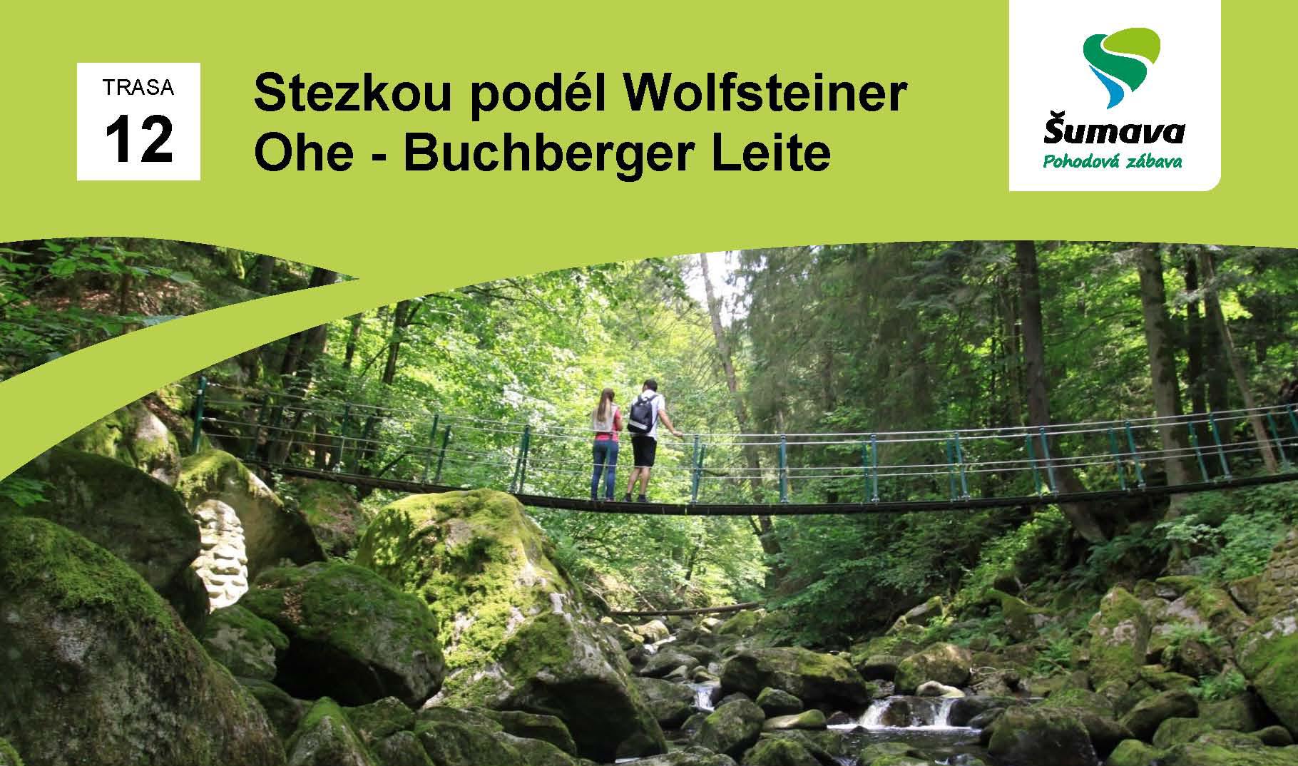 Pěší výlet stezkou podél Wolfsteiner Ohe - Buchberger Leite